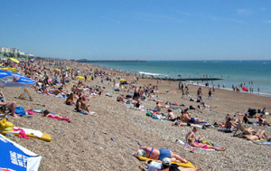 Brightons strand